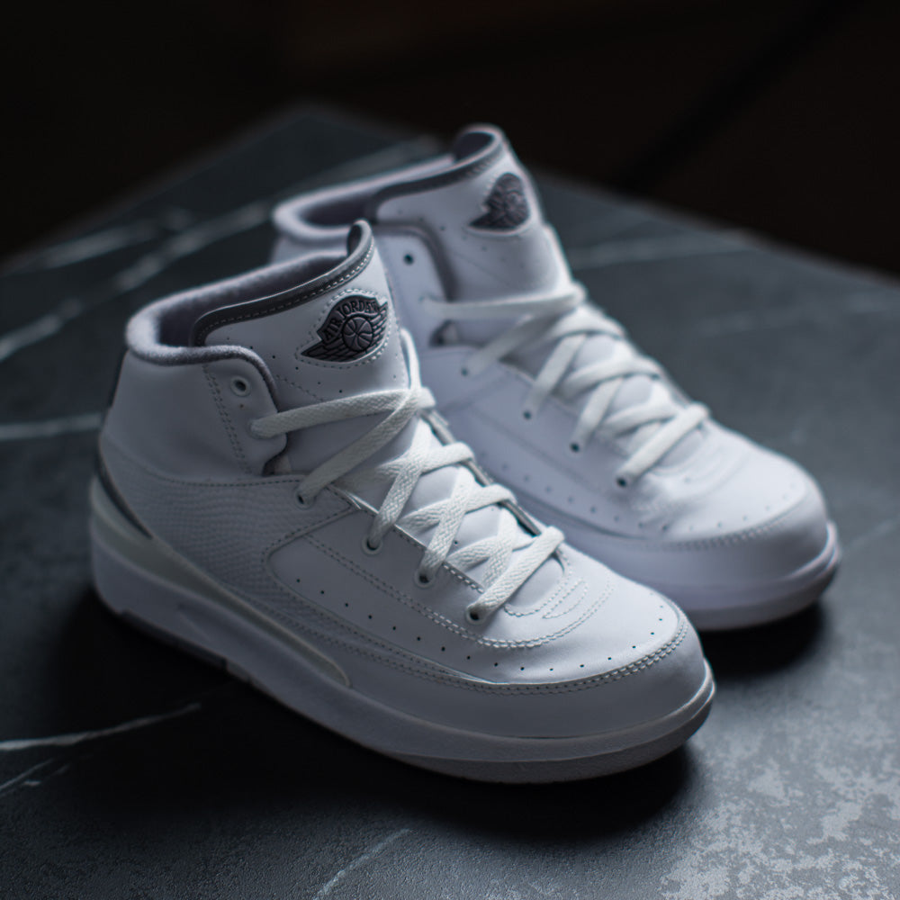 JORDAN 2 RETRO (PS) / WHITE-CEMENT GREY-SAIL-BLACK – Alive Premium