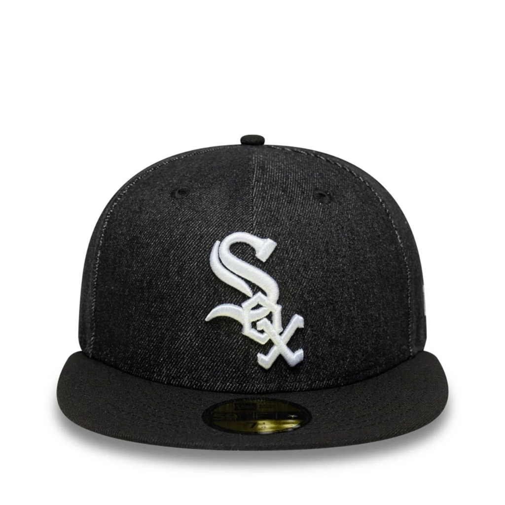 Chicago White Sox MLB Denim 2Tone Black 59FIFTY Fitted Gorra - Gorra