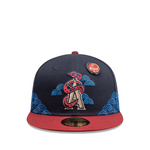 Los Angeles Angels MLB Año Nuevo Chino 59FIFTY Cerrada - 7 1/4 - Accesorios