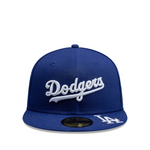 Los Angeles Dodgers MLB Visor Logo 59FIFTY Cerrada - Accesorios