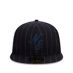 Moon X New Era Stripe Wool 59FIFTY Cerrada - Accesorios