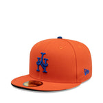 New York Mets MLB Upside Down 59FIFTY Cerrada - Gorra