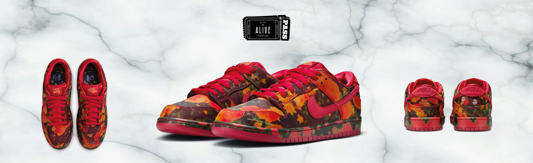 LANZAMIENTOS EXCLUSIVOS ALIVE PASS " Nike SB Dunk Low Pro The Wizard of Oz"