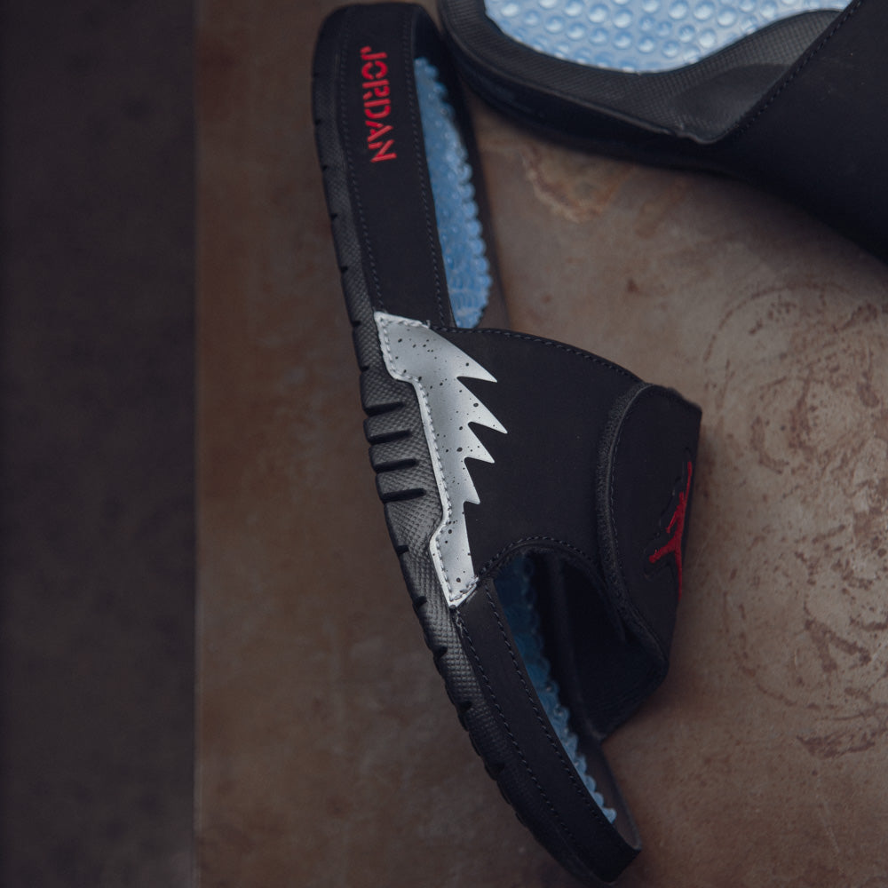 Jordan Hydro 5 Slide 'Metallic N