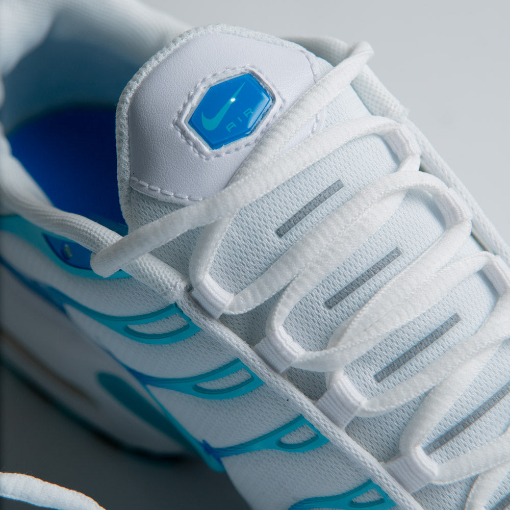 AIR MAX PLUS / WHITE-POLARIZED BLUE-REFLEC SILVER