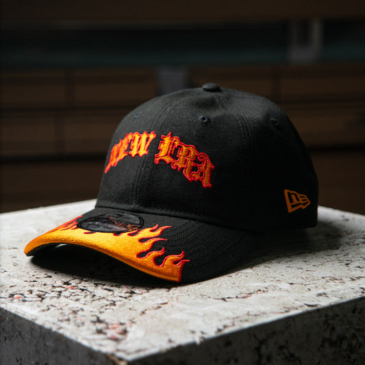 NE RACE 9TWENTY NEWERA FLAME  BLKORG