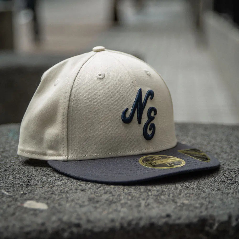 New Era Classic NE 59FIFTY LP Cerrada Beige