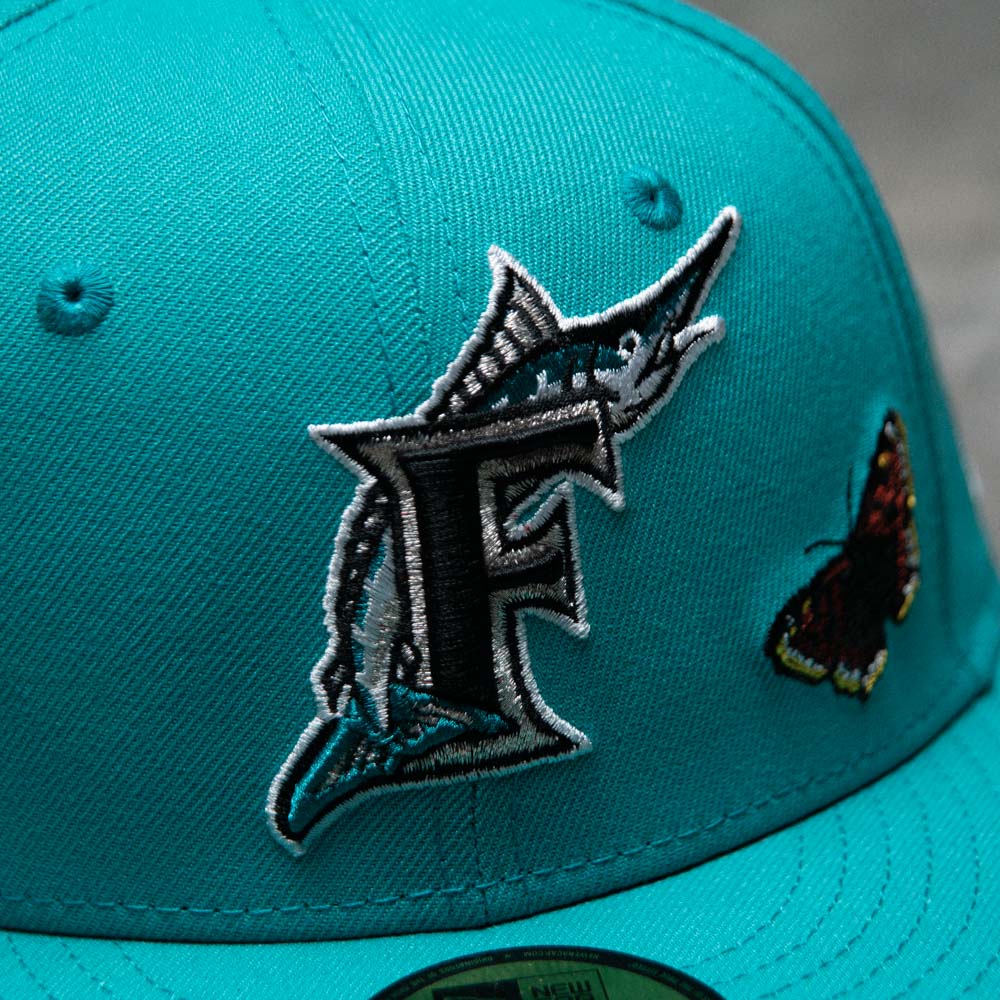 New Era Marlins 59Fifty Felt Cooperstown Fitted