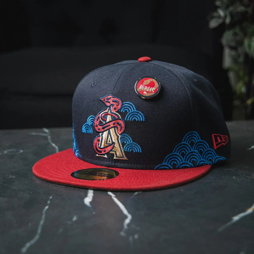 Los Angeles Angels MLB Año Nuevo Chino 59FIFTY Cerrada