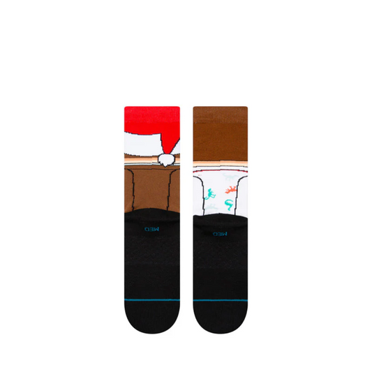 Griswold Crew Socks for Men in Novelty Stance