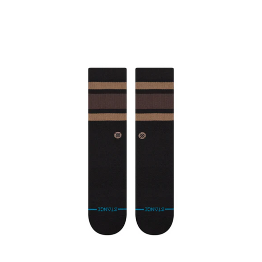 Boyd Crew Socks Brown Stance