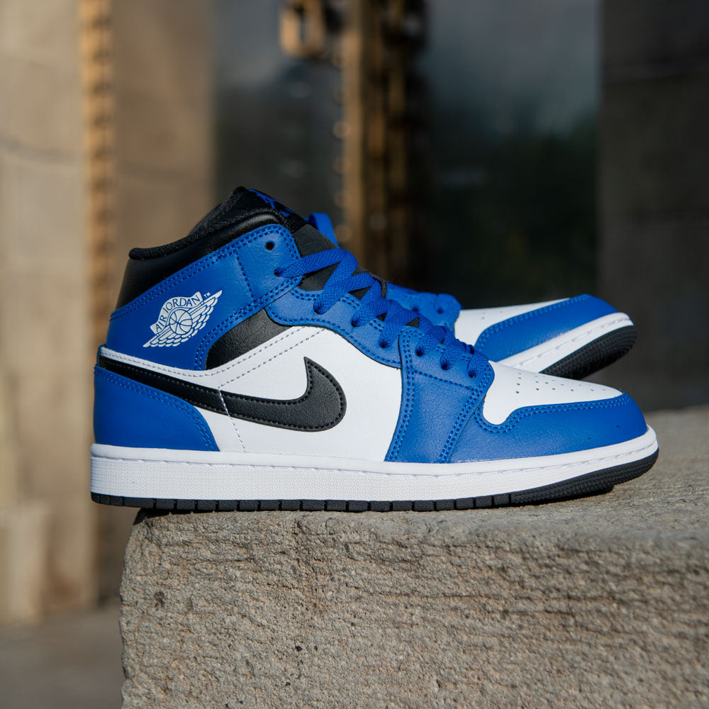 AIR JORDAN 1 MID / GAME ROYAL-BLACK-WHITE