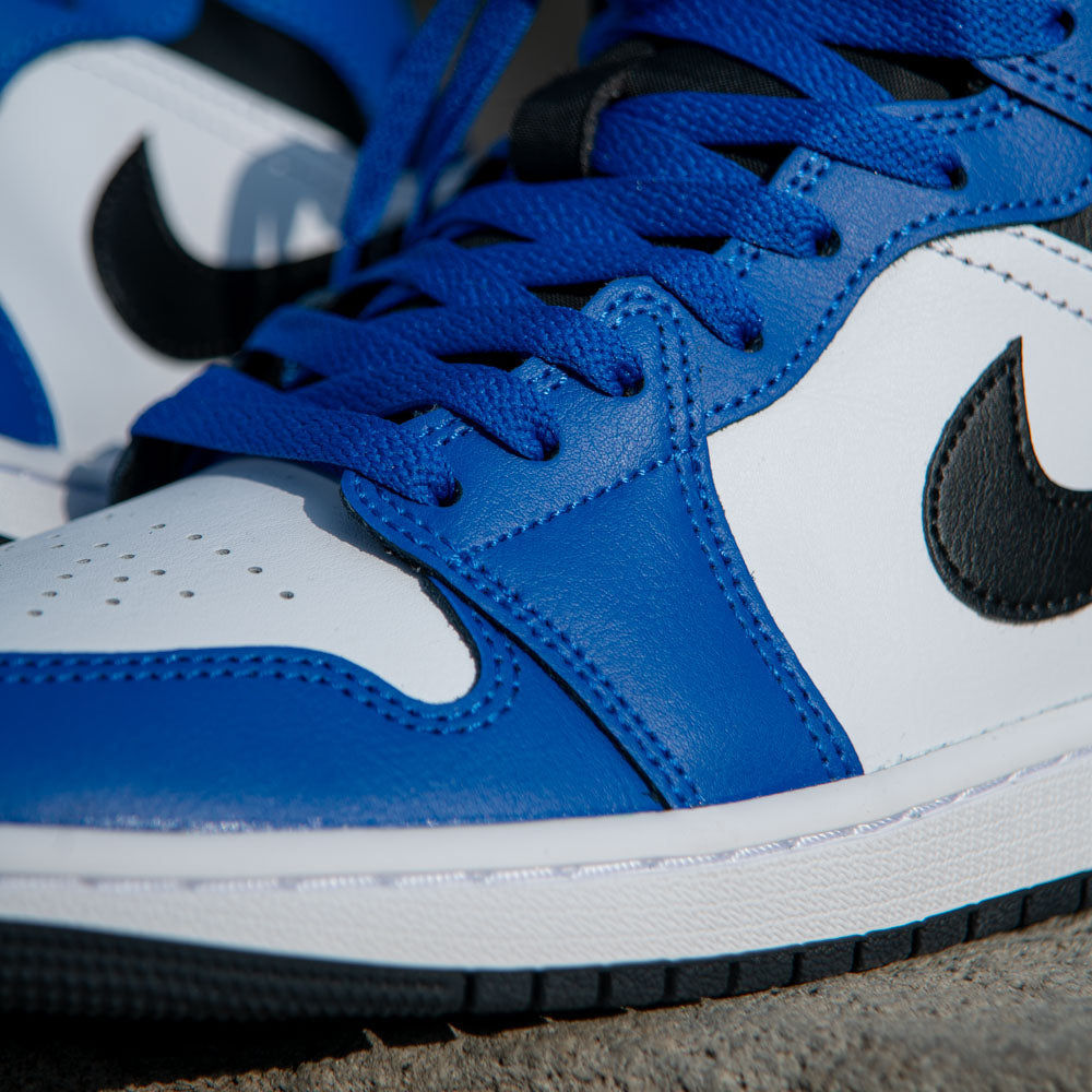 AIR JORDAN 1 MID / GAME ROYAL-BLACK-WHITE