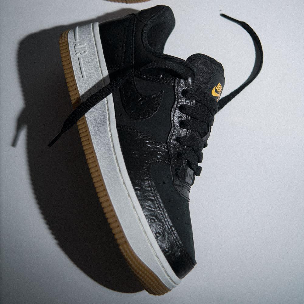 WMNS AIR FORCE 1 ´07 LX / BLACK-BLACK-SAIL-GUM LIGHT BROWN