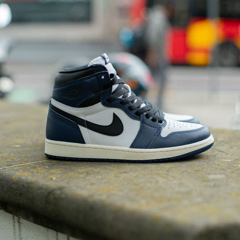 JORDAN 1 RETRO HIGH OG (PS) / MIDNIGHT NAVY-BLACK-WHITE-SAIL