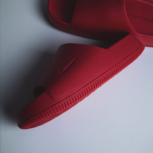 NIKE CALM SLIDE / UNIVERSITY RED-UNIVERSITY RED