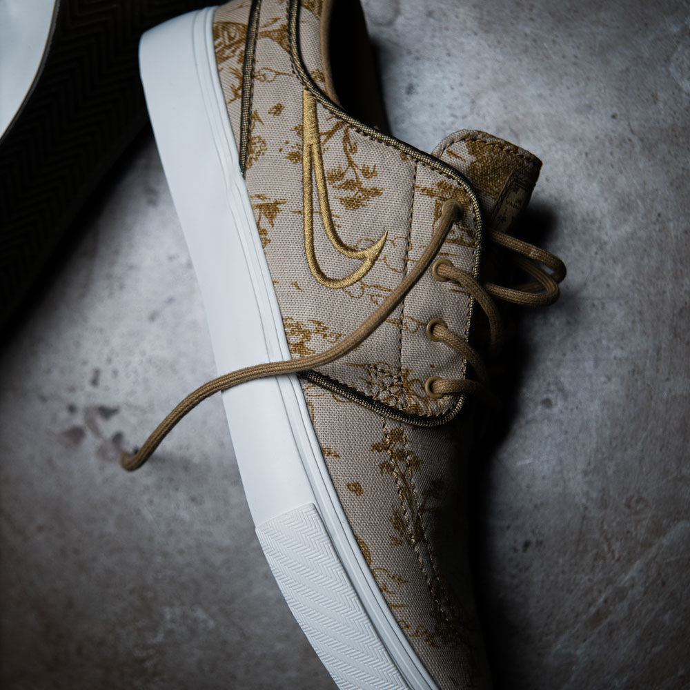 NIKE SB ZOOM JANOSKI OG+ PRM / SESAME-FLT GOLD-BRONZINE-SAIL