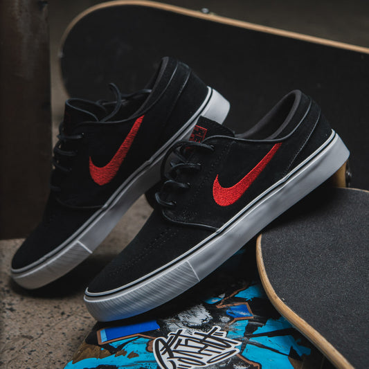 NIKE SB ZOOM JANOSKI OG+ / BLACK-UNIVERSITY RED-BLACK-SUMMIT WHITE