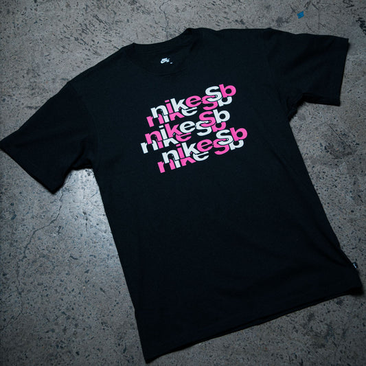 U NK SB TEE OC REPEAT BRD / BLACK