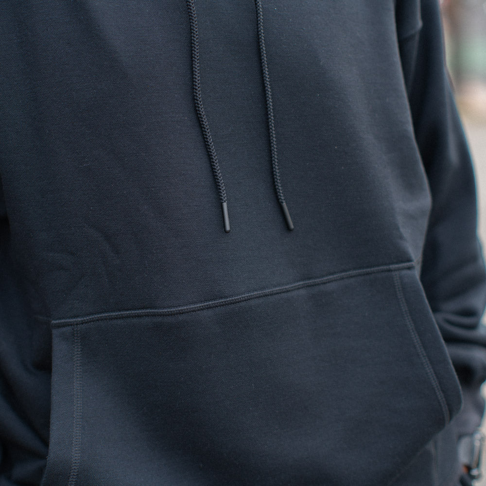 U NK WOOL CLASSICS HOODIE / BLACK