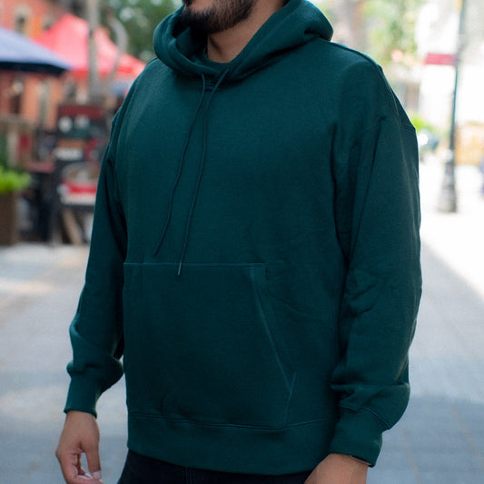 U NK WOOL CLASSICS HOODIE / PRO GREEN