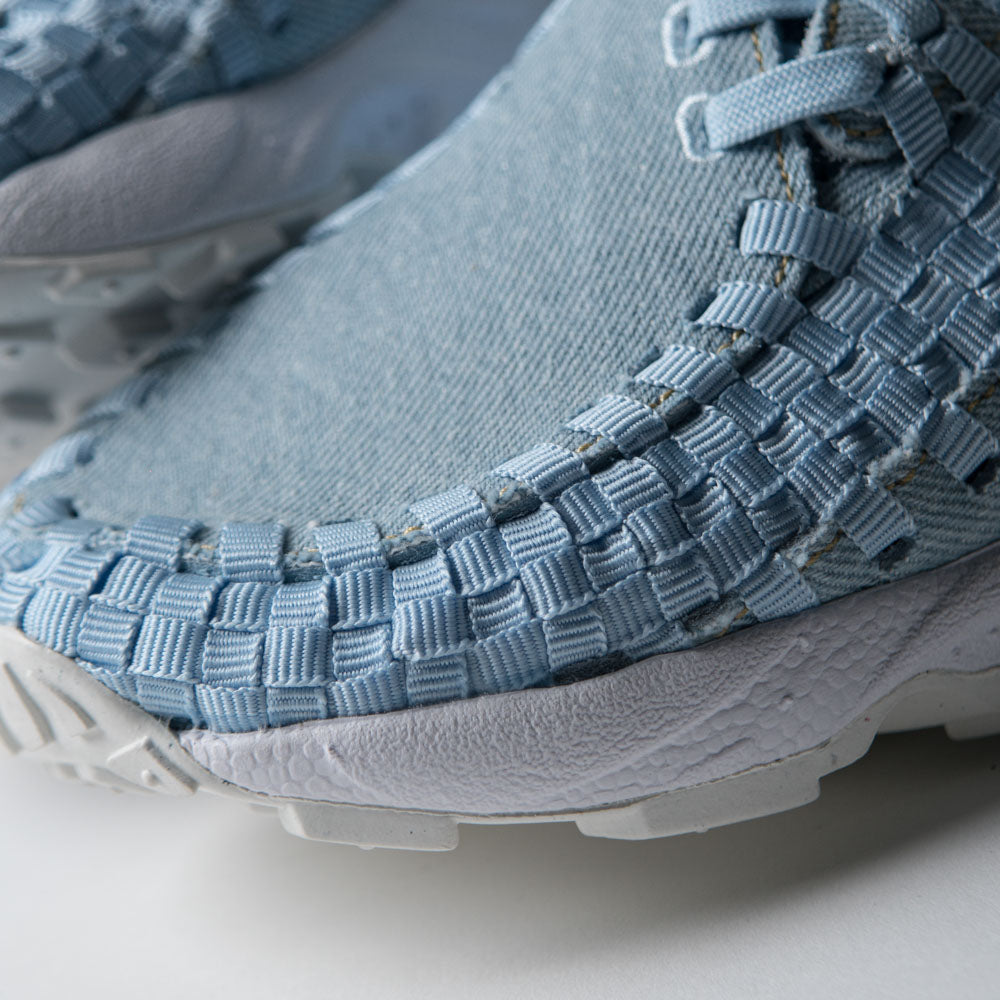 NIKE AIR FOOTSCAPE / DENIM-WHEAT GOLD-ICE BLUE-WHITE