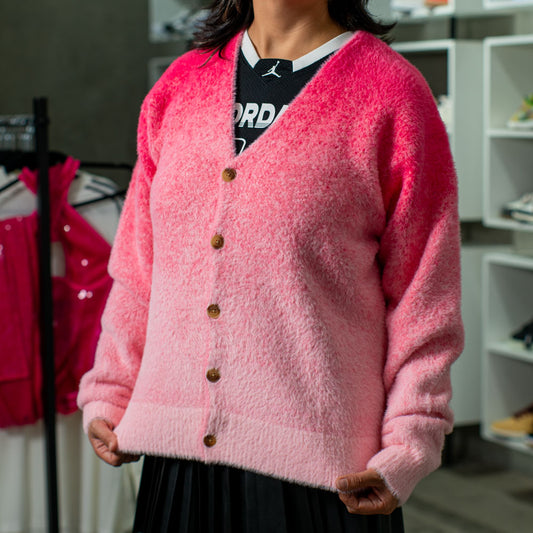 M J AIR JDN CARDIGAN / ASTER PINK