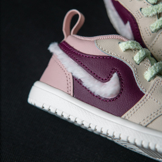 JORDAN 1 LOW ALT SE (TD) / LEGEND LT BROWN-PINK FOAM-PINK OXFORD