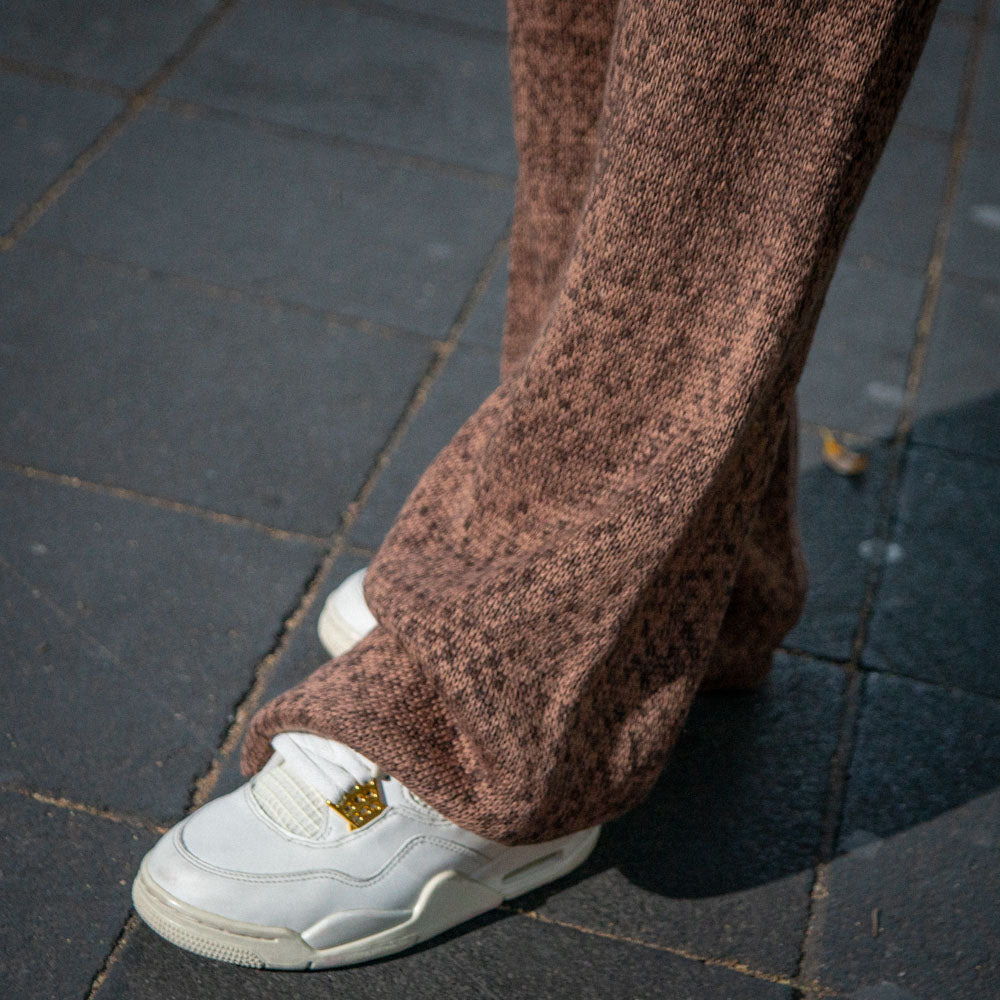 W J AIR JDN KNIT PANT / ARCHAEO BROWN