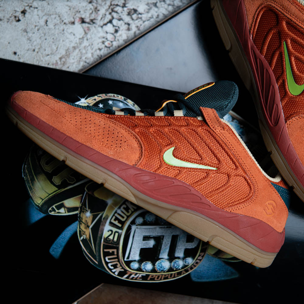 NIKE SB VERTEBRAE TE / DARK RUSSET-PEAR-DESERT ORANGE