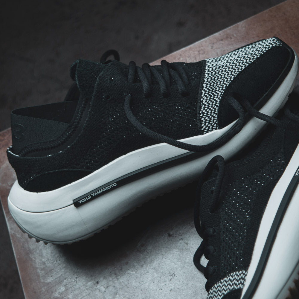 Y-3 QISAN KNIT      BLACK/BLACK/OWHITE