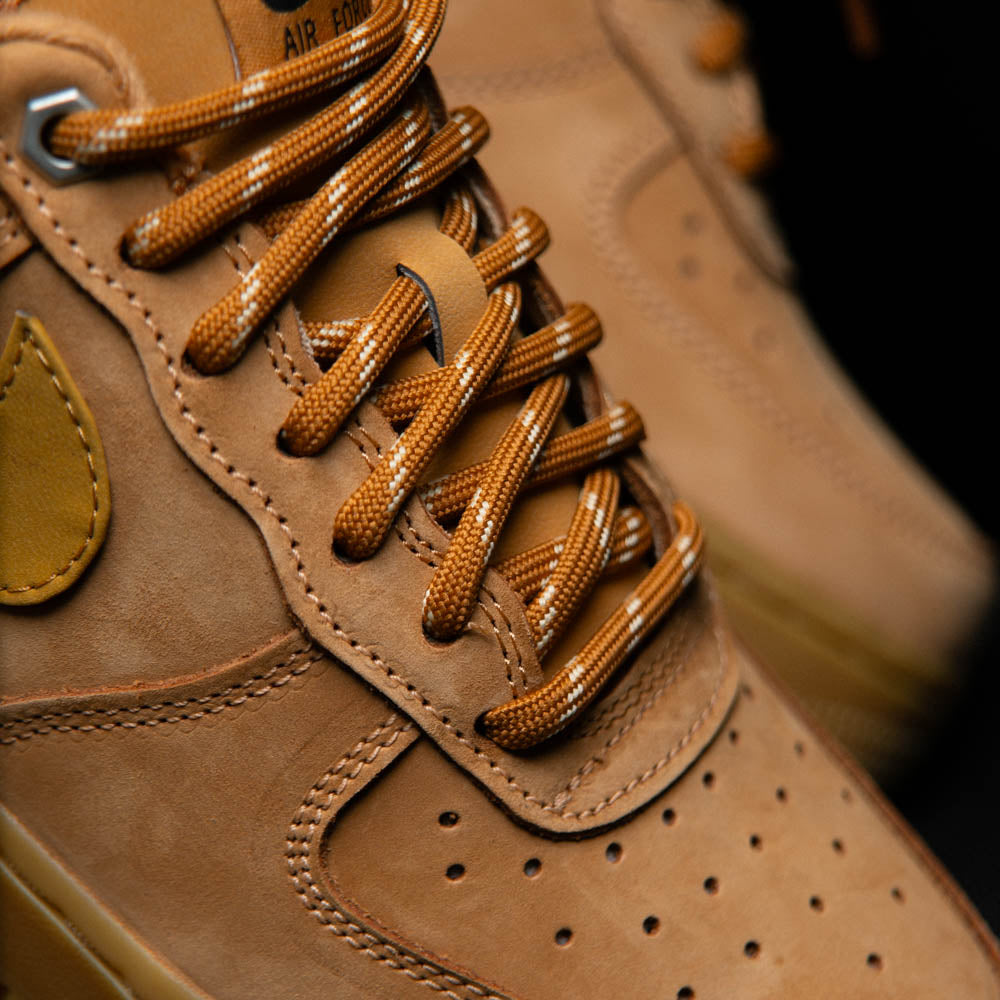 W AIR FORCE 1 '07 WB / FLAX/WHEAT-GUM LIGHT BROWN-BLACK