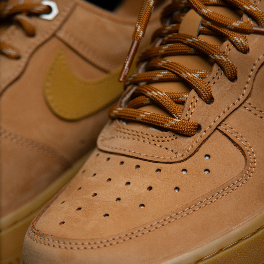 W AIR FORCE 1 '07 WB / FLAX/WHEAT-GUM LIGHT BROWN-BLACK