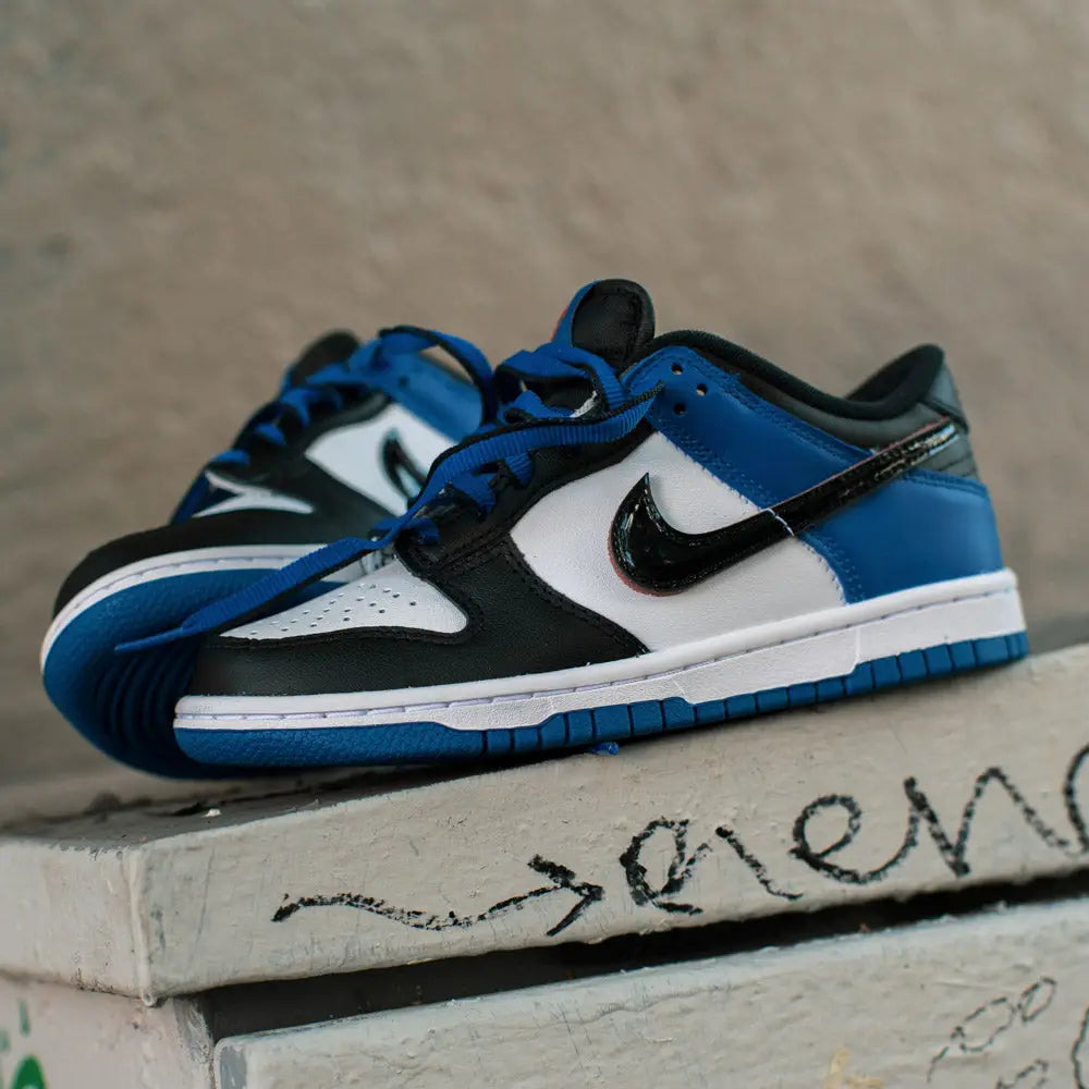 Nike Dunk Low SE (GS) White Racer Blue