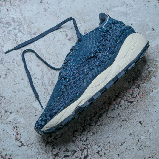 NIKE AIR FOOTSCAPE WOVEN / DENIM-WHEAT GOLD-OBSIDIAN-COCONUT