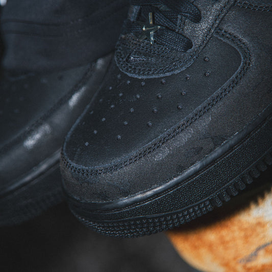 Air Force 1 Low "All-Star" Black and Metallic Silver