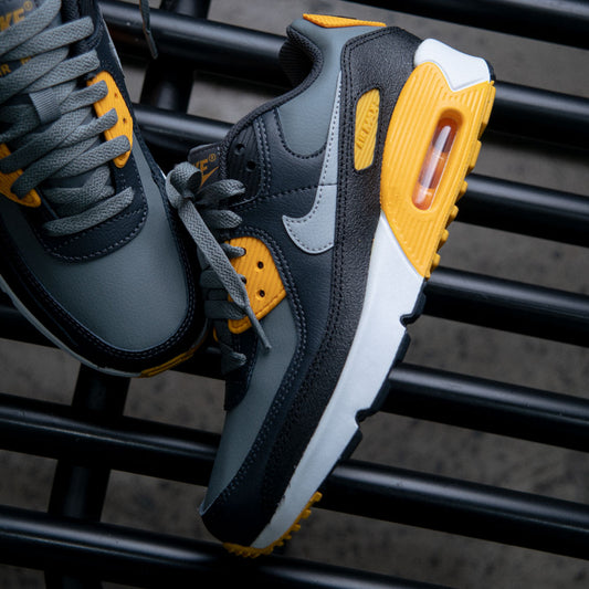 AIR MAX 90 (GS) / SMOKE GREY-LT SMOKE GREY-ANTHRACITE