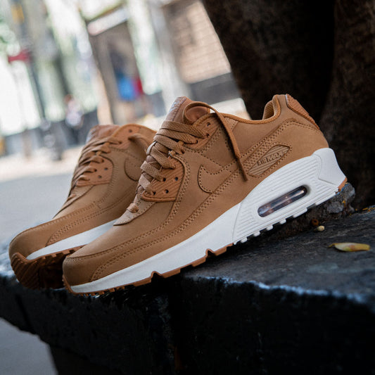 AIR MAX 90 (GS) / FLAX-FLAX-SAIL