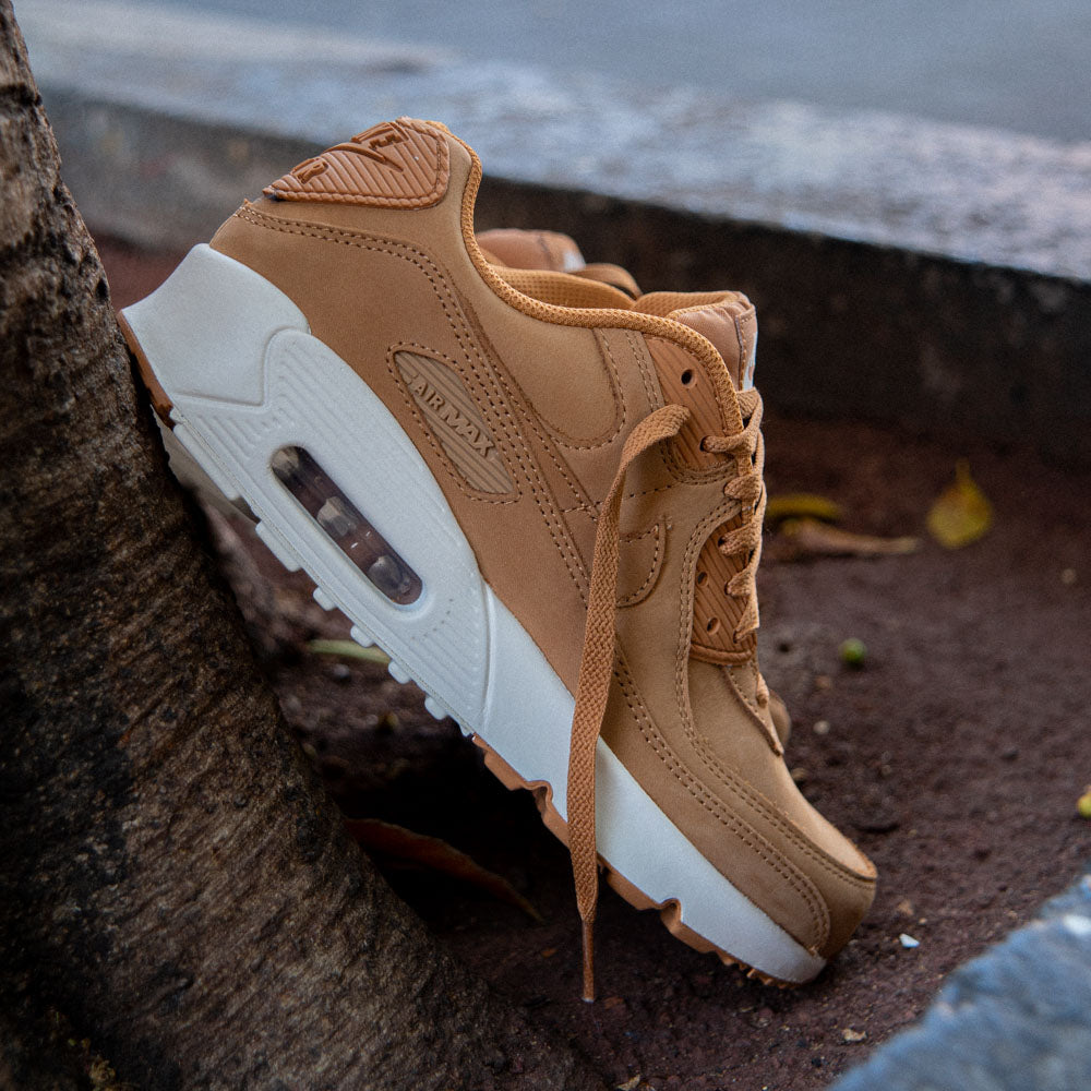 AIR MAX 90 (GS) / FLAX-FLAX-SAIL