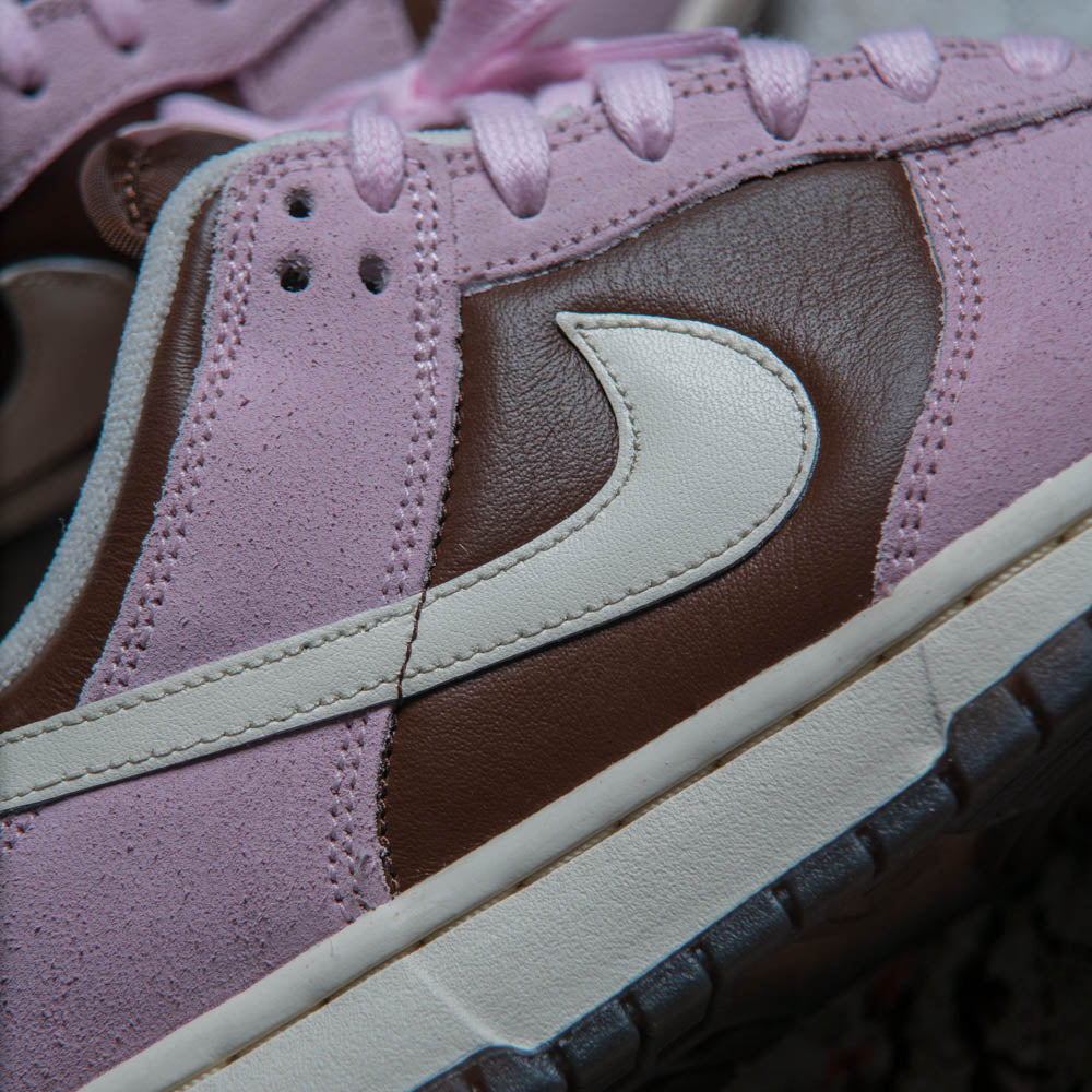 NIKE DUNK LOW / CACAO WOW-PALE IVORY-PINK FOAM