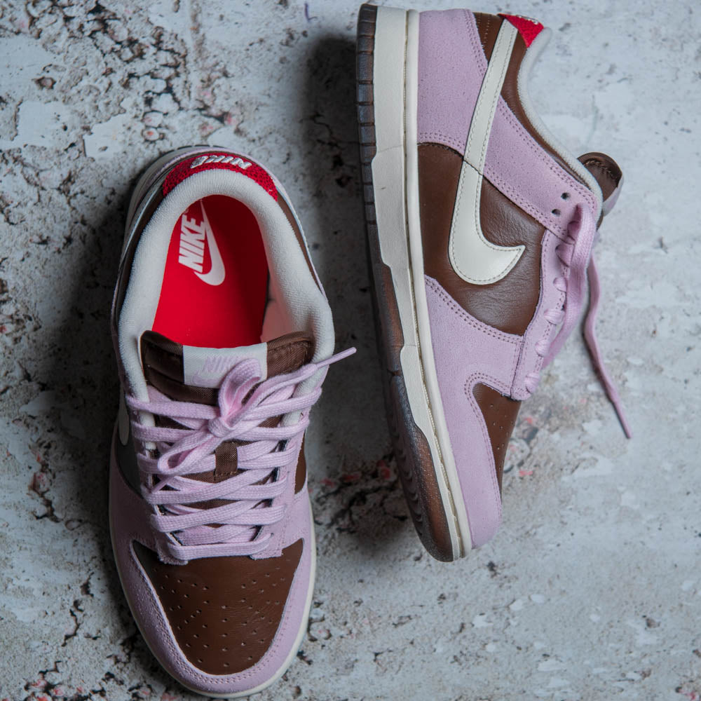 NIKE DUNK LOW / CACAO WOW-PALE IVORY-PINK FOAM