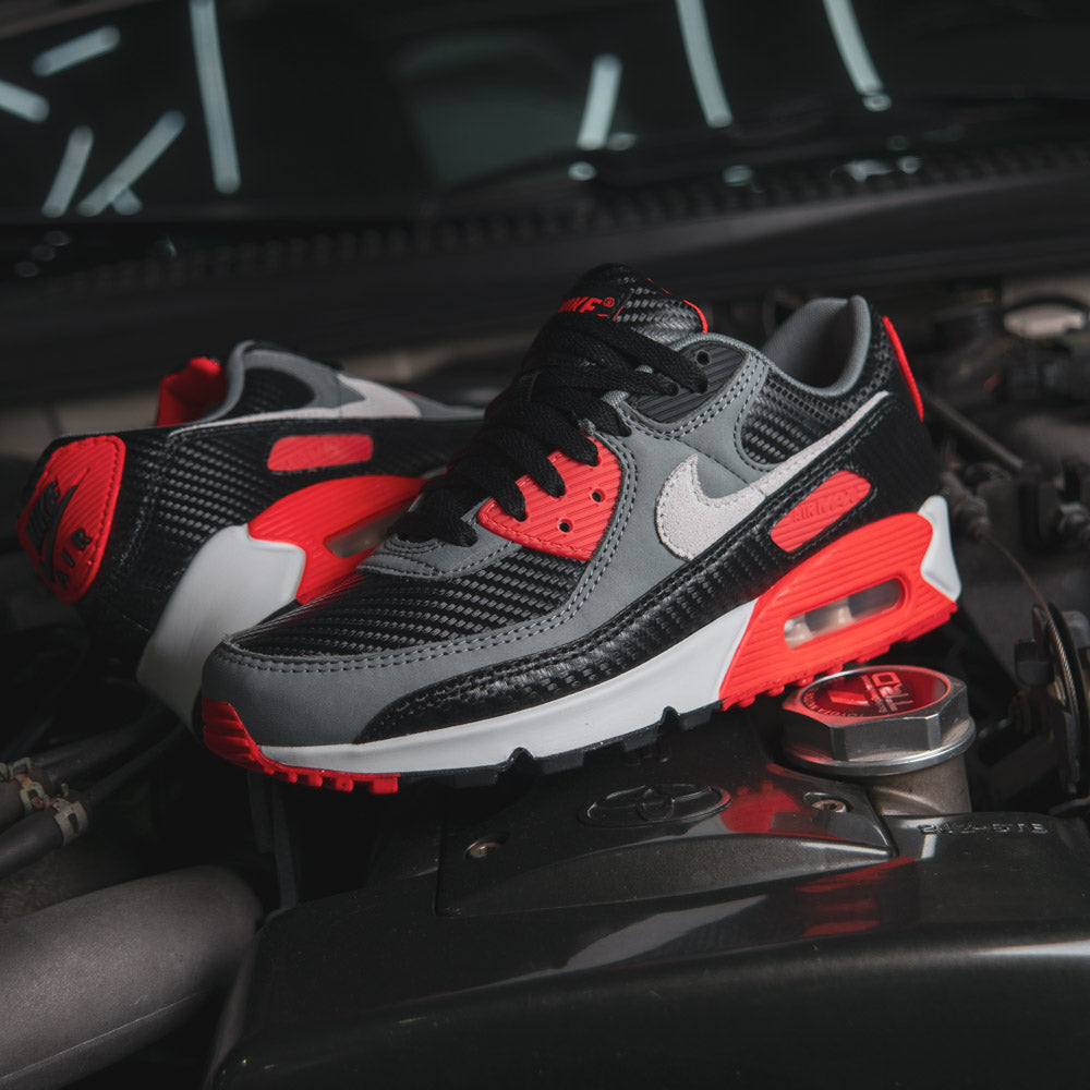 NIKE AIR MAX 90 PRM / BLACK-PHOTON DUST-COOL GREY