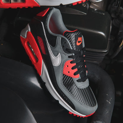 NIKE AIR MAX 90 PRM / BLACK-PHOTON DUST-COOL GREY