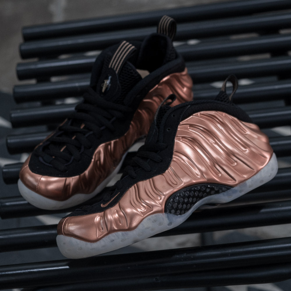 AIR FOAMPOSITE ONE / BLACK-METALLIC COPPER-OFF NOIR