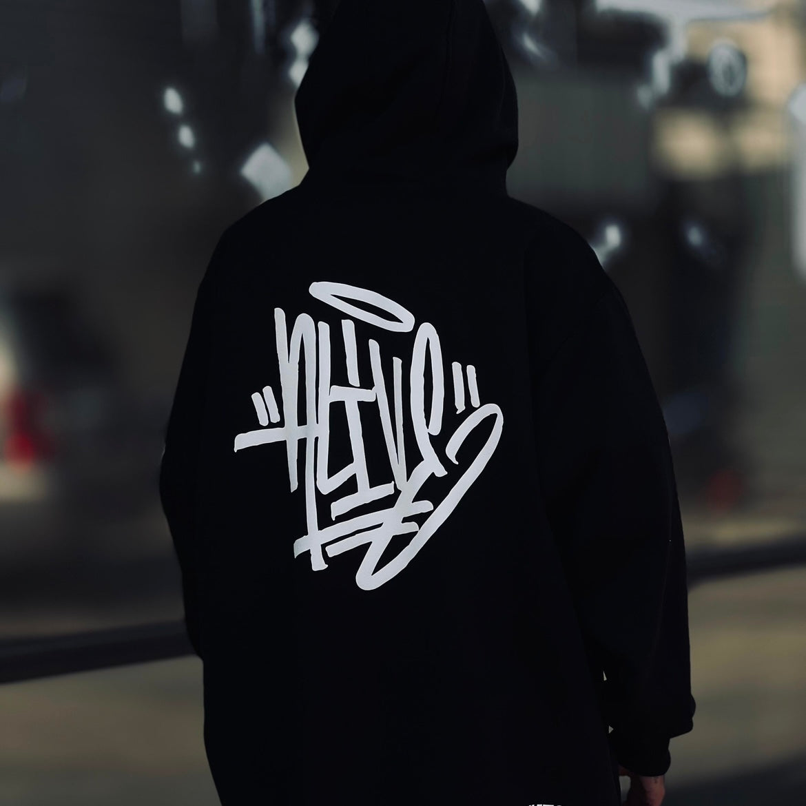 HOODIE BLACK/ALIVE PREMIUM STORE 2024