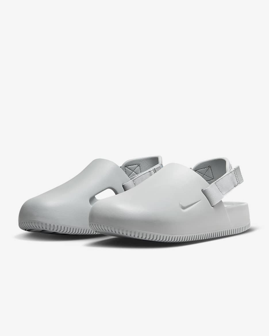 NIKE CALM MULE / LT SMOKE GREY-LT SMOKE GREY