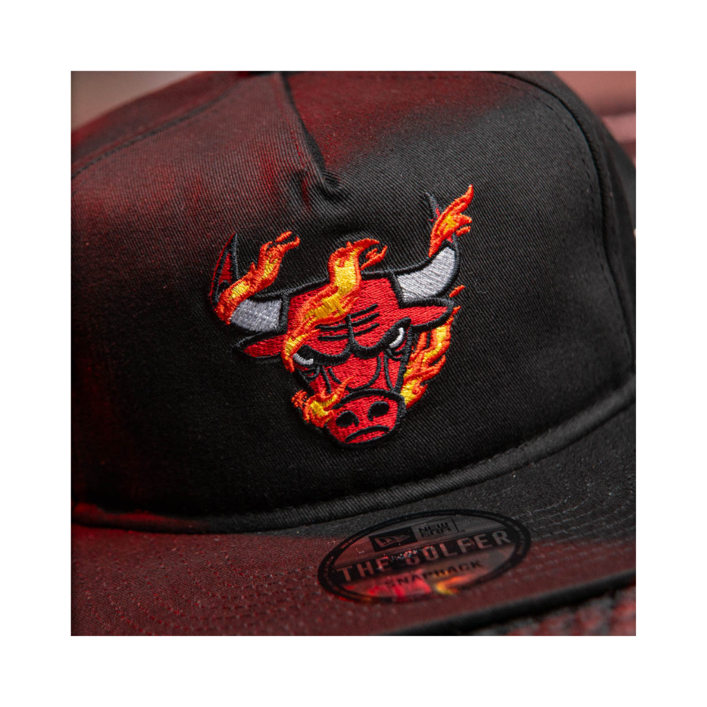 CHICAGO BULLS NBA GOLFER SNAPBACK - UNI (AJUSTABLE) - Accesorios