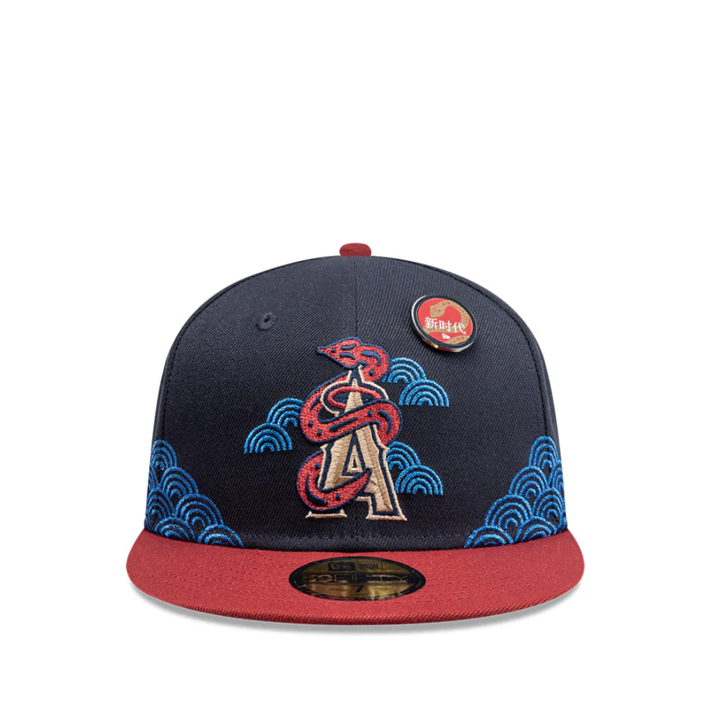 Los Angeles Angels MLB Año Nuevo Chino 59FIFTY Cerrada - 7 1/4 - Accesorios