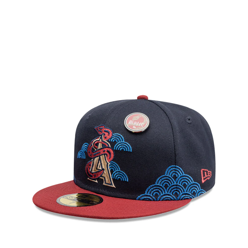 Los Angeles Angels MLB Año Nuevo Chino 59FIFTY Cerrada - 7 1/4 - Accesorios