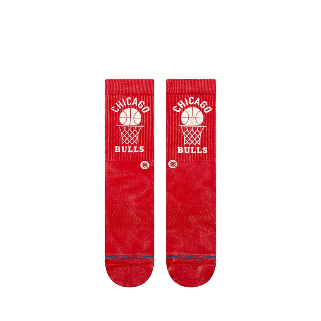 NBA 2024 Vintage Crew Socks Bulls Stance - L - Calcetas